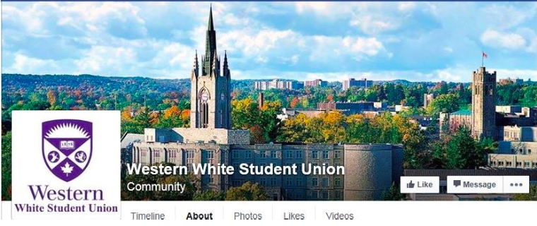 Western White Student Union FB Page